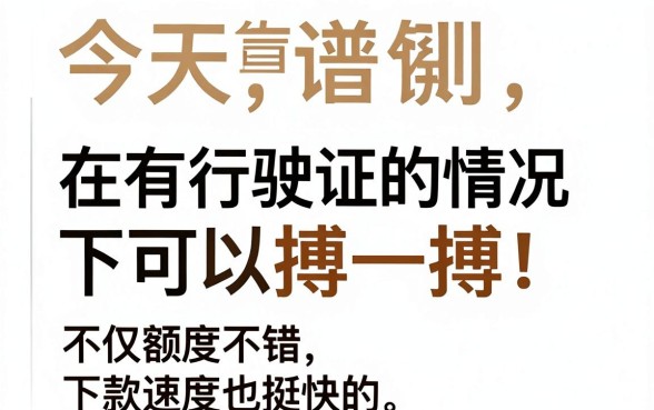 有行驶证的借款口子，理出五个网黑逾期下款口子