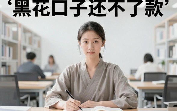 黑花口子还不了款,筛选五个无视双黑能下的分期贷