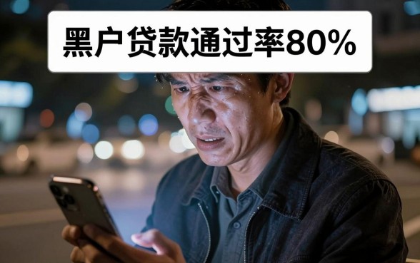 黑户黑户贷款通过率80，归集5个不上征信报告的贷款app