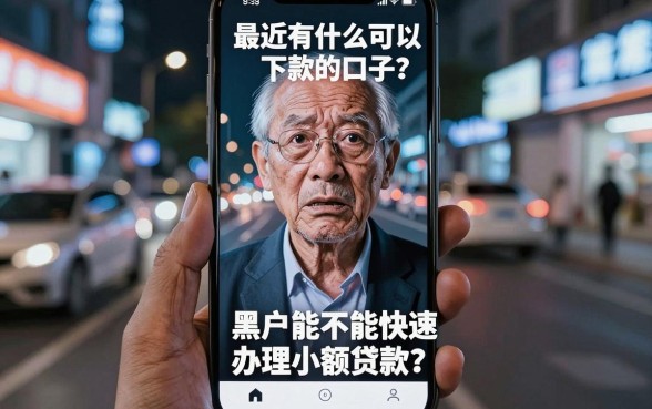 最近有哪些可以下款的口子，整理5个黑户可快速办理小额贷款业务的口子