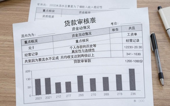 贷款审核流水看什么,筛选5个不看黑白户下款的网贷