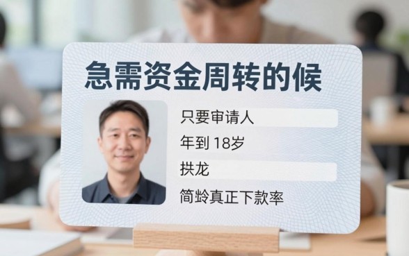 下款率高的口子贷款，筛选五个手机身份证秒借现金的软件