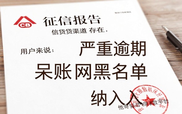 黑户10万呆账贷款，整合五个网黑逾期下款app