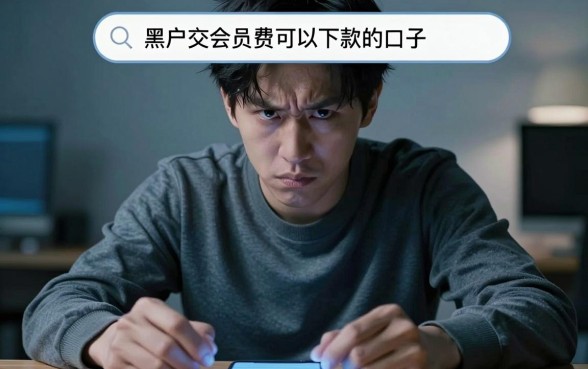 黑户交会员费能下款的口子，详尽说明五个征信花了可以借钱的网贷app
