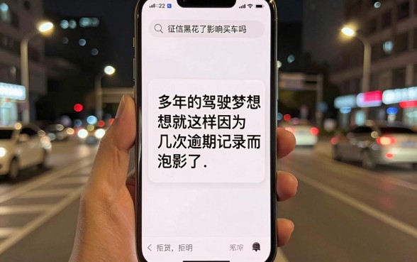 征信黑花了影响买车么吗，深入剖析5个借钱平台不看综合评估的口子