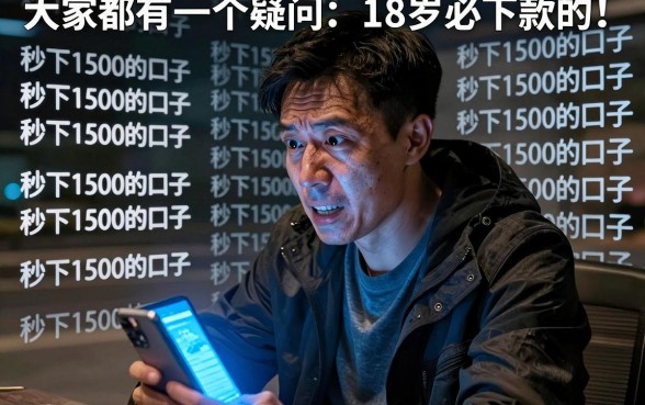 分享秒下1500的口子，鼎力推荐五个18岁必下款的网贷app