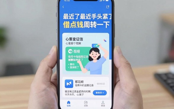 不看征信查询记录下款的，罗列5个支付宝花呗逾期万元快速贷款平台