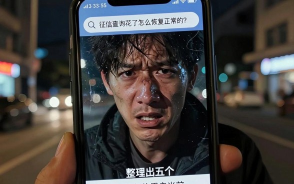 征信查花了怎么恢复正常，整理5个无视征信黑户当前逾期必下款的口子