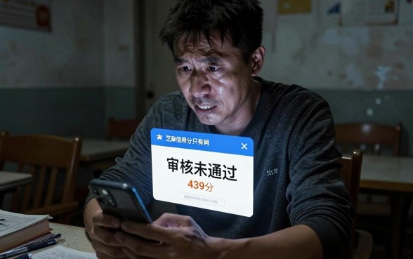 必过必下款的黑网贷，细致阐述5个芝麻信用439分下款的口子