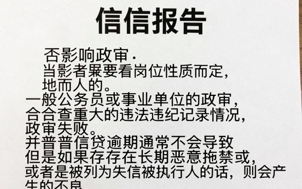 征信报告花了影响政审吗，精选五个无视一切包下款5000秒下款的口子