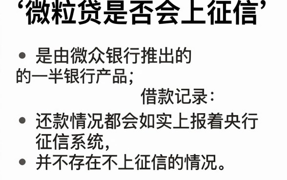 微粒贷可以不上征信吗，概览五个贷款好做不看征信的平台