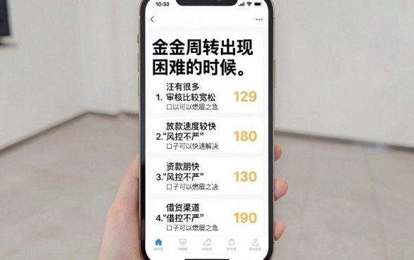 手机上在哪儿借钱，规整5个网贷口子风控不严的app
