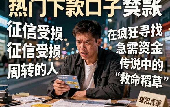 热门下款口子无视黑白户，揭秘5个能百分百通过的网贷软件