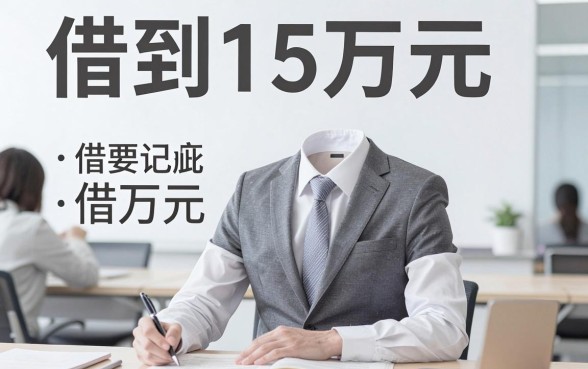 怎样可以借到15万，归集5个有逾期借款容易通过的平台