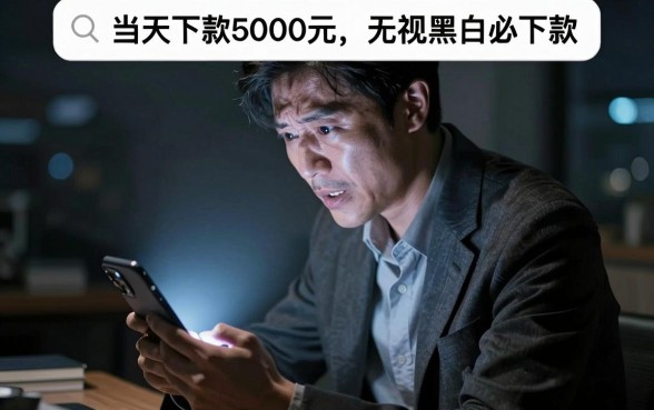 当天下款5000的口子，热忱推荐5个无视黑白的网贷app