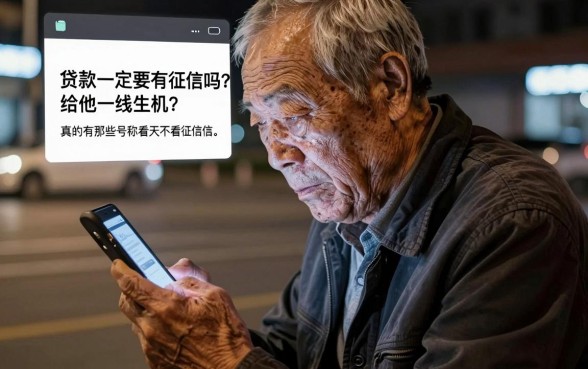 贷款一定要征信吗，揭秘5个不看征信无视黑白百分百下款