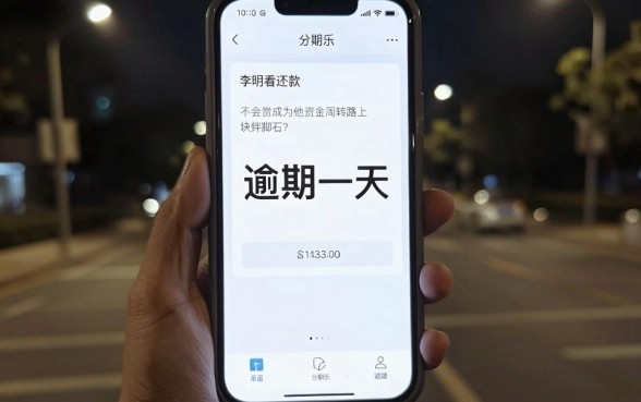 分期乐逾期一天影响下款吗,条列5个真正不查征信的贷款软件