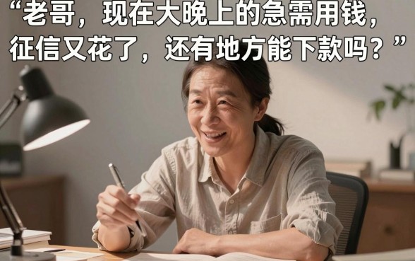 晚上也能下款的口子，整理5个黑白贷款必过的软件