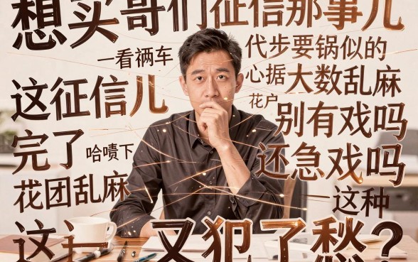 征信黑花了可以买吗汽车，甄选五个无视逾期大数据花户黑户软件