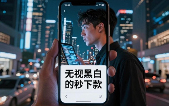 无视黑白秒下款的,概括5个快速下款无视征信的app