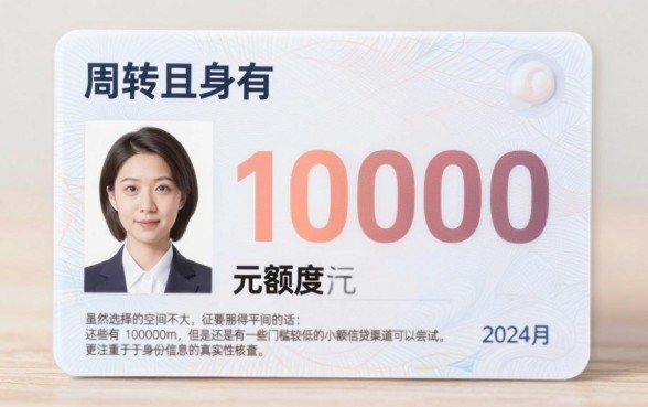 借钱10000只有身份证，精选五个不看征信查询的平台