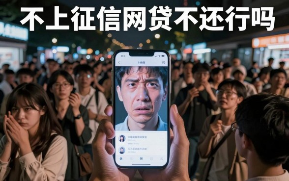 不上征信网贷不还行吗，胪列5个无视黑白百分百下款的借款平台