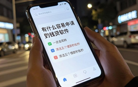 有什么容易申请的贷款软件，筛选五个借款秒批秒到账的app