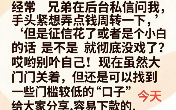 有哪些容易下款的分期口子，梳理5个公积金借钱app