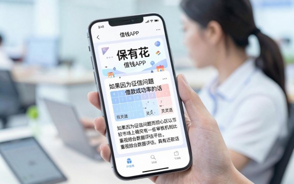 手机借钱app里的保有花，胪列5个征信瑕疵也能借网贷轻松下款的平台