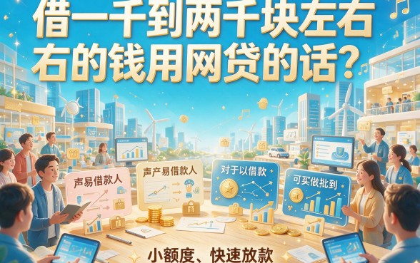 2026亲测有效！网贷一千到两千容易下款的隐藏方法终于找到了