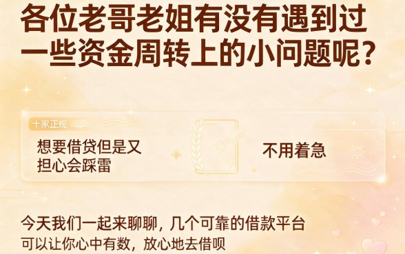 2026年2月最新盘点:十大借款正规平台有哪些?这五个正规贷款口子令人咋舌!