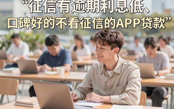 逾期有救!5个利息低口碑好、不看征信的4000元借款APP实时盘点