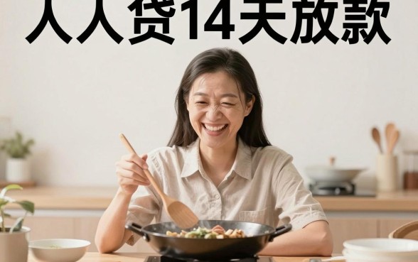 人人1000的14天借贷口子来了！这几家借钱5000门槛低流程快，省心不繁琐