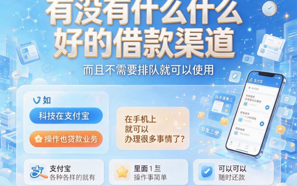 支付宝能借钱吗？这5个正规平台2026实测，最高可借7500元