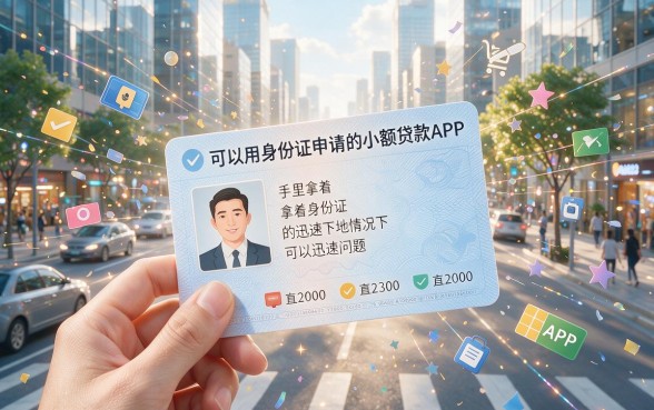 身份证借钱软件2026实测！这5个黑户贷款口子到账快得离谱