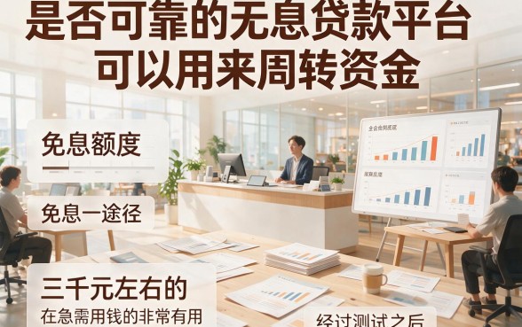 3000元免息额度真香！这5个借钱口子用过都说实用，最高还能拿7000