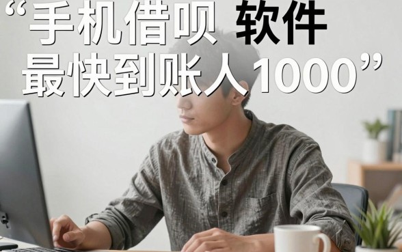 手机借钱软件最快到账人人1000，这5个对资质要求不高，轻松借到5000