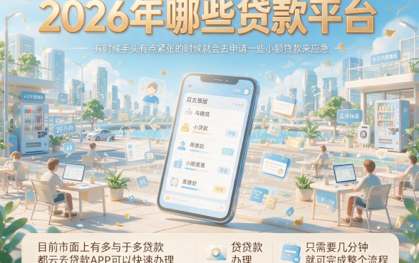 2026年内部人都在用！十大最容易下款的贷款APP合集，这5个3000借款平台最容易通过！