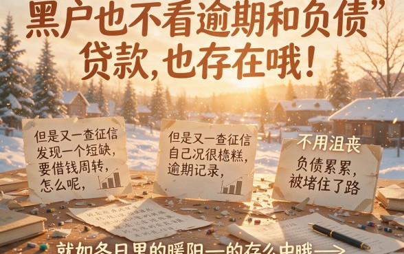 适合黑户这5个不看逾期和负债的贷款app，10000元秒到账，2026老客回馈专享