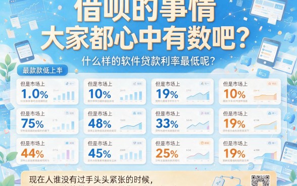 2026年长期实测盘点：哪种软件贷款利息最低呢？这5个平台借30000利息超低！