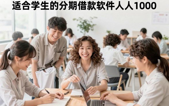 学生党必看！2026年最适合分期借款的软件推荐，人人1000元起借，这5个平台还能轻松借到2500元