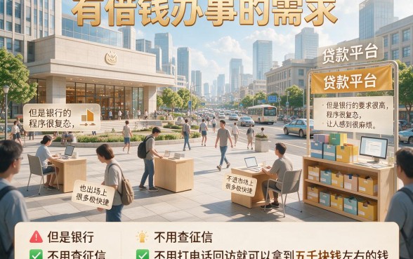 人人5000不看征信不打回访，这5个借钱6000的APP对征信要求不高，省事又稳