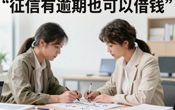 征信有逾期?2026年这5个能借500的口子实测准了!