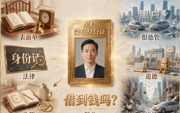 黑户没身份证能借钱吗？揭开内幕，这几点关键真相必看