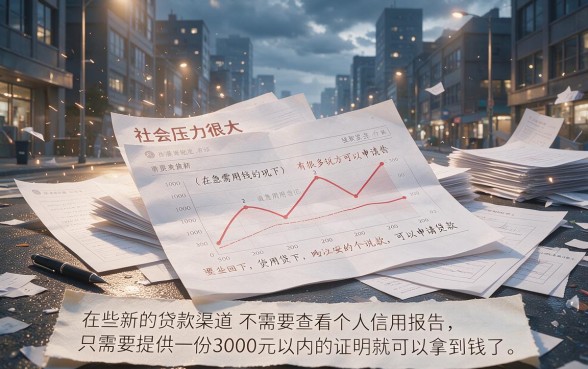 2026年必冲！新贷款口子不看征信人人3000，附5个对征信要求不高的借款3000口子
