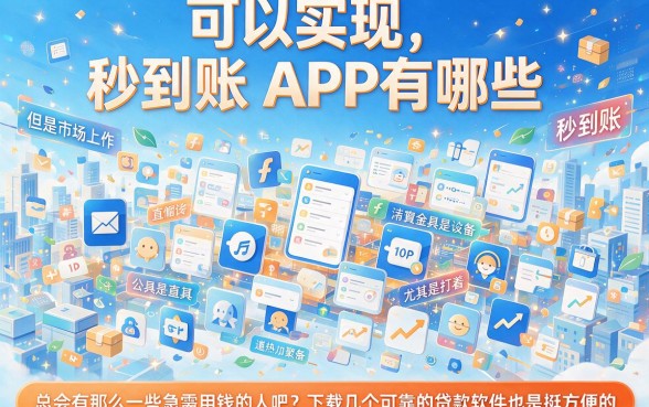 2026年亲测！真正秒下款的app人人5000，这5个平台到账快到离谱