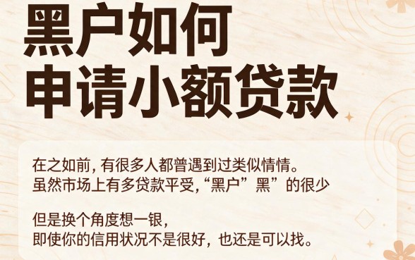 黑户哪里小额贷款容易通过审核？这5个对条件要求不高的借款5000口子，急需就试试