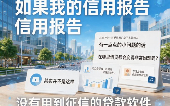 有哪些借款不看征信的软件？这5个贷款无视征信、额度10000的APP超友好