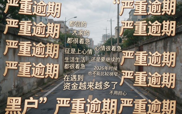2026黑户严重逾期哪里还能借到钱？这5个逾期2000也能下的口子必看！