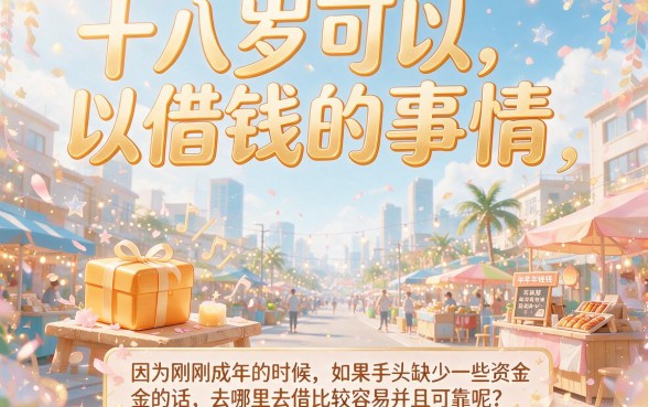 18岁这5个3000借款口子4月实测能下，18岁哪可以借钱快跟上